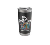 I'd Rather Be Dumpster Diving Stainless Steel Insulated Tumbler