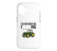 I'd Rather Be Farming Funny Farmer Farm Tractor Gag Joke Case for iPhone 16