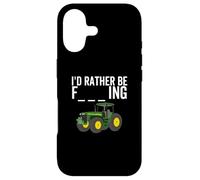 I'd Rather Be Farming Funny Farmer Farm Tractor Gag Joke Case for iPhone 17