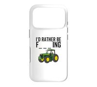 I'd Rather Be Farming Funny Farmer Farm Tractor Gag Joke Case for iPhone 17 Pro