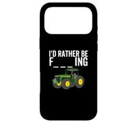 I'd Rather Be Farming Funny Farmer Farm Tractor Gag Joke Case for iPhone 17 Pro Max