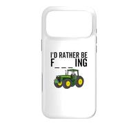 I'd Rather Be Farming Funny Farmer Farm Tractor Gag Joke Case for iPhone 17 Pro Max