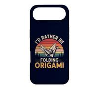 I'd Rather Be Folding Origami Funny Paper Retro Japanese Art Case for iPhone Air