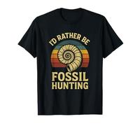 I'd Rather Be Fossil Hunting - Dinosaur Fossils T-Shirt