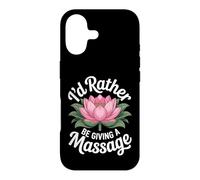 Id Rather Be Giving A Massage Funny Masseuse Lotus Case for iPhone 17