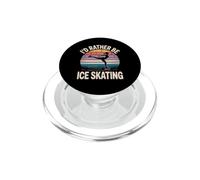 I'd Rather Be Ice Skating Figure Skater Rink PopSockets PopGrip for MagSafe