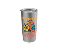 I'd Rather Be in A Tropical Paradise Stainless Steel Insulated Tumbler