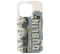 I'd Rather Be In Dublin Ireland Vintage Souvenir Case for iPhone 15 Pro
