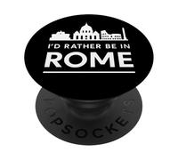 I'd Rather Be in Rome - Urban Skyline Graphic PopSockets Adhesive PopGrip