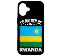 I'd Rather Be In Rwanda Case for iPhone 16
