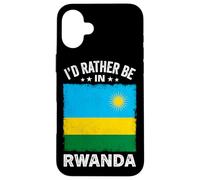 I'd Rather Be In Rwanda Case for iPhone 16 Plus