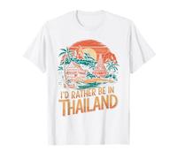 I'd Rather Be in Thailand Buddha Mandala T-Shirt