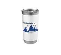 I'd Rather Be in The Adirondacks Stainless Steel Insulated Tumbler