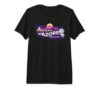 I'd Rather Be in The Azores Portugal Vintage Souvenir Premium T-Shirt