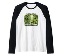 I'd Rather Be in the HOH Rain Forest Washington Raglan Baseball Tee