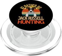 Id Rather Be Jack Russell Hunting Cute Jack Russell Dog PopSockets PopGrip for MagSafe