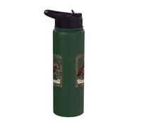 I'd Rather Be Jousting Medieval Illuminated Knight Art Stainless Steel Insulated Water Bottle