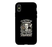 Id Rather Be Listening To Igor Stravinsky Case for iPhone X/XS