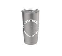 I'd Rather Be Looking At The Stars Planets Astronomy Space Stainless Steel Insulated Tumbler