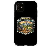I'd Rather Be Lost In The Woods Than Found In The Office Case for iPhone 11