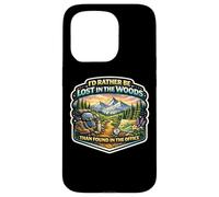 I'd Rather Be Lost In The Woods Than Found In The Office Case for iPhone 15 Pro