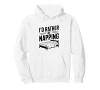 I'd Rather Be Napping Funny Sleep Lover Pullover Hoodie