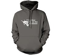 I'd Rather Be On The Allotment Unisex Hoodie - Grey X-Large