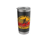 I'd Rather be on The Treadmill Running Stainless Steel Insulated Tumbler