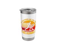 I'd Rather be on The Treadmill Running Stainless Steel Insulated Tumbler