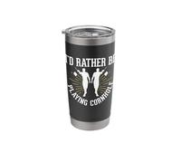 I'd Rather Be Playing Cornhole Stainless Steel Insulated Tumbler