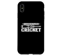 I'd rather be playing Cricket Ball Sports Case for iPhone XS Max