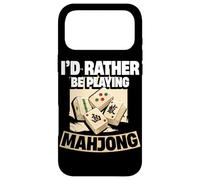 I'd Rather Be Playing Mahjong, Tile Game Player, Mah Jong Case for iPhone 17 Pro Max