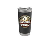 I'd Rather Be Playing Padel Passion Lover Gift Shirt Stainless Steel Insulated Tumbler
