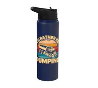 I'd Rather Be Pumping - Septic Tank Stainless Steel Insulated Water Bottle