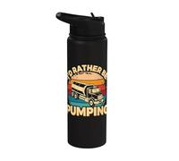 I'd Rather Be Pumping - Septic Tank Stainless Steel Insulated Water Bottle
