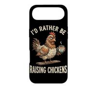 Id Rather Be Raising Chickens Morning Brew Hen Case for iPhone Air