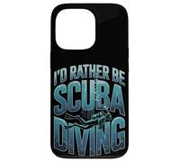 I'd Rather Be Scuba Diving Ocean Diver Life Case for iPhone 13 Pro