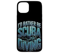 I'd Rather Be Scuba Diving Ocean Diver Life Case for iPhone 15 Plus