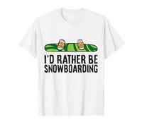 I'd Rather Be Snowboarding T-Shirt