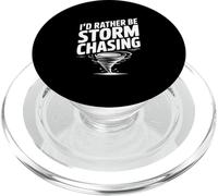 I'd Rather Be Storm Chasing PopSockets PopGrip for MagSafe