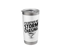 I'd Rather Be Storm Chasing Stainless Steel Insulated Tumbler