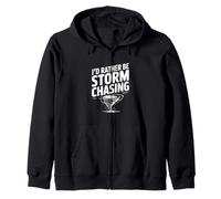 I'd Rather Be Storm Chasing Zip Hoodie
