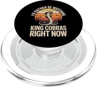 I'd Rather Be Watching King Cobras Right Now PopSockets PopGrip for MagSafe