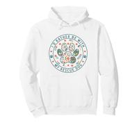 I'd Rather Be With My Rescue Dog Pullover Hoodie