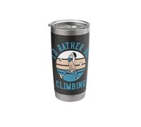 I'd Rather Climb Stainless Steel Insulated Tumbler