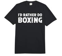 I'd Rather Do Boxing Comfort Colors Adult Heavyweight T-Shirt