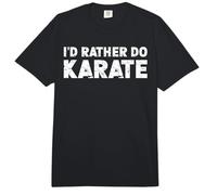 I'd Rather Do Karate Comfort Colors Adult Heavyweight T-Shirt
