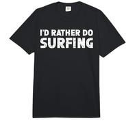 I'd Rather Do Surfing Comfort Colors Adult Heavyweight T-Shirt