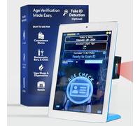 ID Scanner for Bars and Clubs - Easy to Use and Reliable ID Checker for Your Business That Detects Expired IDs & Underage Customers - Works in All 50 States - Includes Optional Fake ID Detection