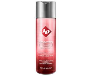ID Sensation Sex Lube Pleasure Enhancing 65ml, Premium Tingling Lube Water Based Unflavoured for Improved Intimacy